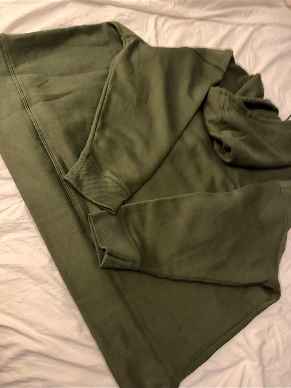 Ava & Viv Olive Green Women's Plus Size Hoodie. NWT. Size 2X. - Picture 9 of 9